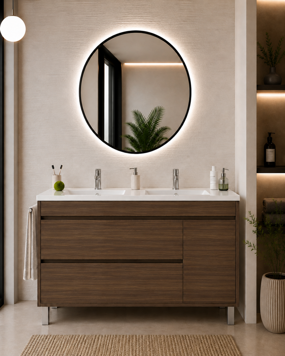 Badezimmermöbel CAPRERA mit Waschbecken