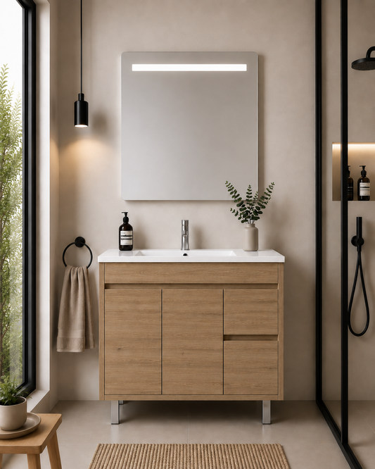 Badezimmermöbel ISQUIA mit Waschbecken