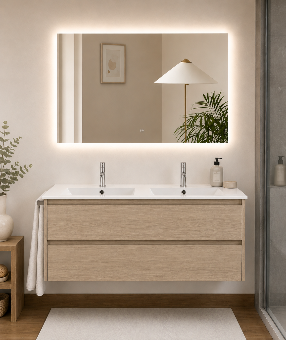 Badezimmermöbel IBIZA mit Waschbecken
