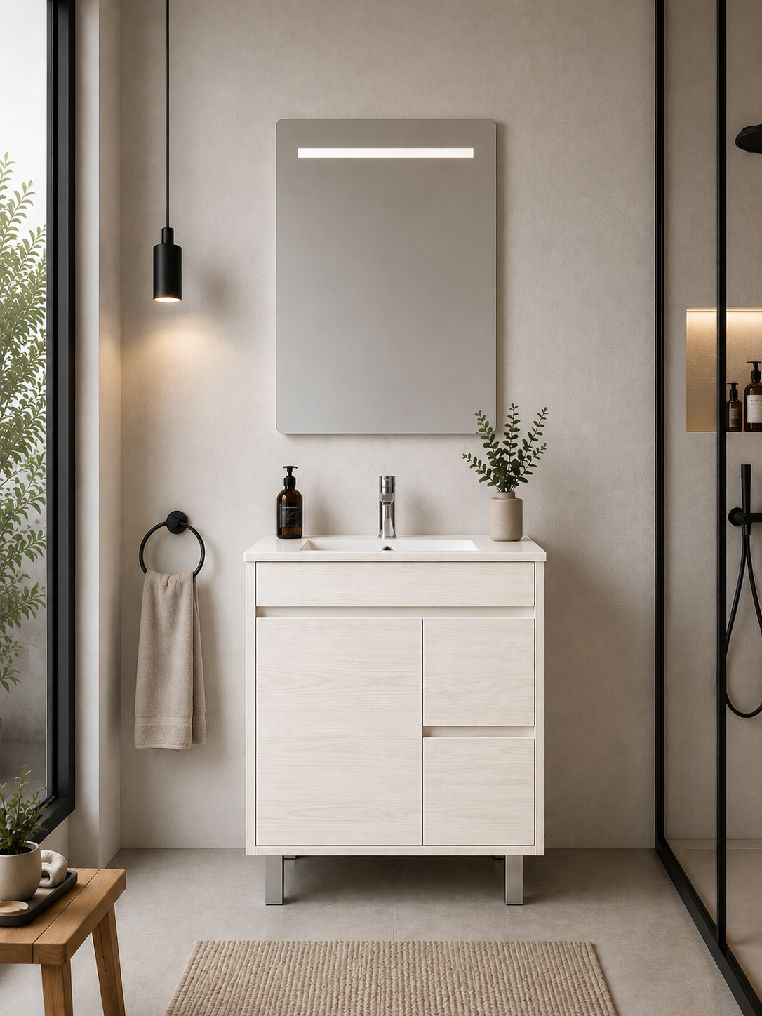 Badezimmermöbel ISQUIA mit Waschbecken